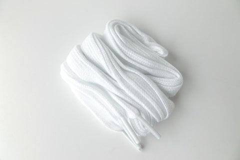 Cordones blanco - para modelo St. Gallen Green-White